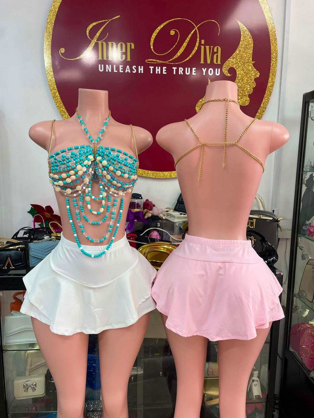 Beaded Chain Top