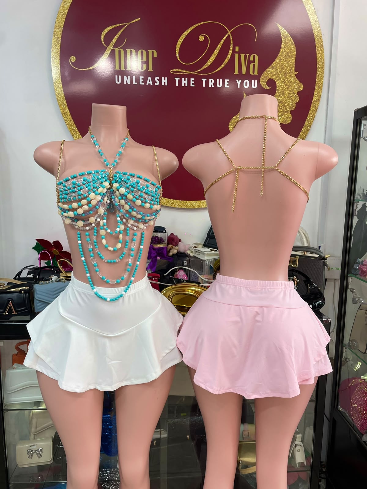 Beaded Chain Top