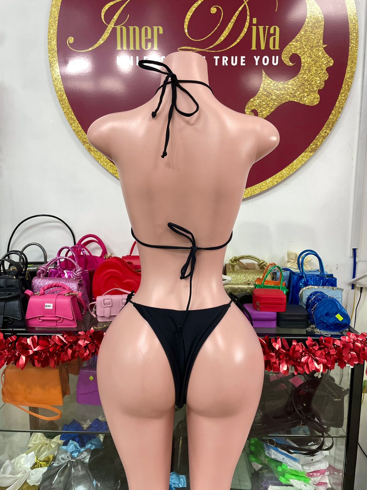 Rhinestone 3Piece Swim