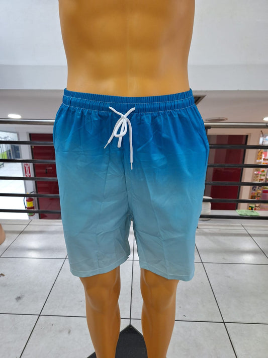 Blue Swim Trunks