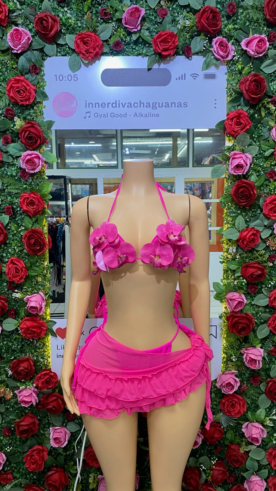 Floral 3pc Swimwear