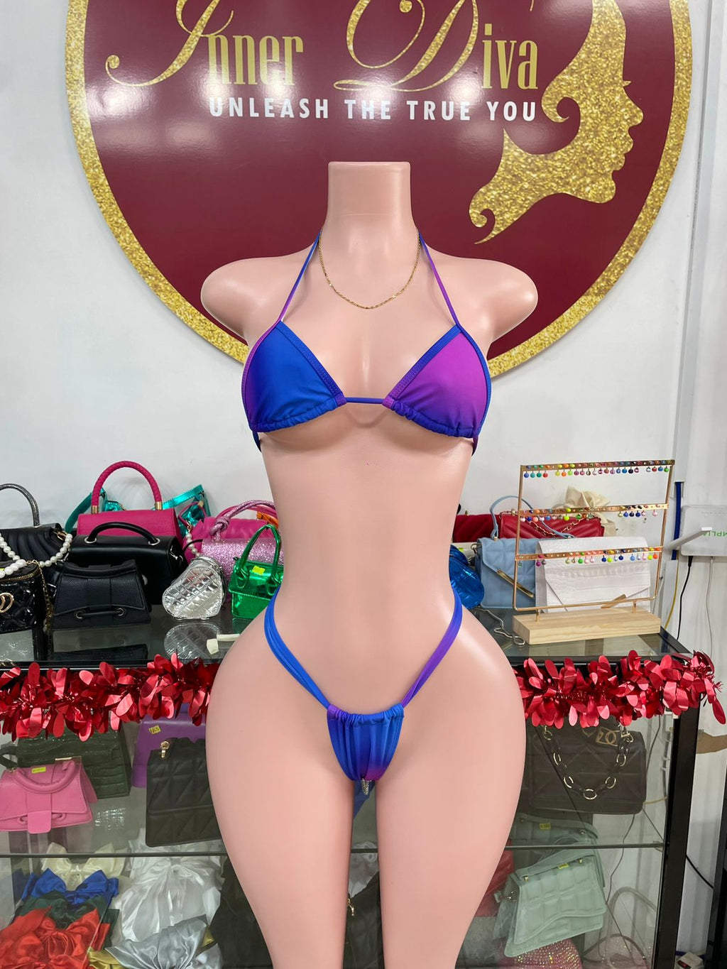 Purple Ombré Bikini