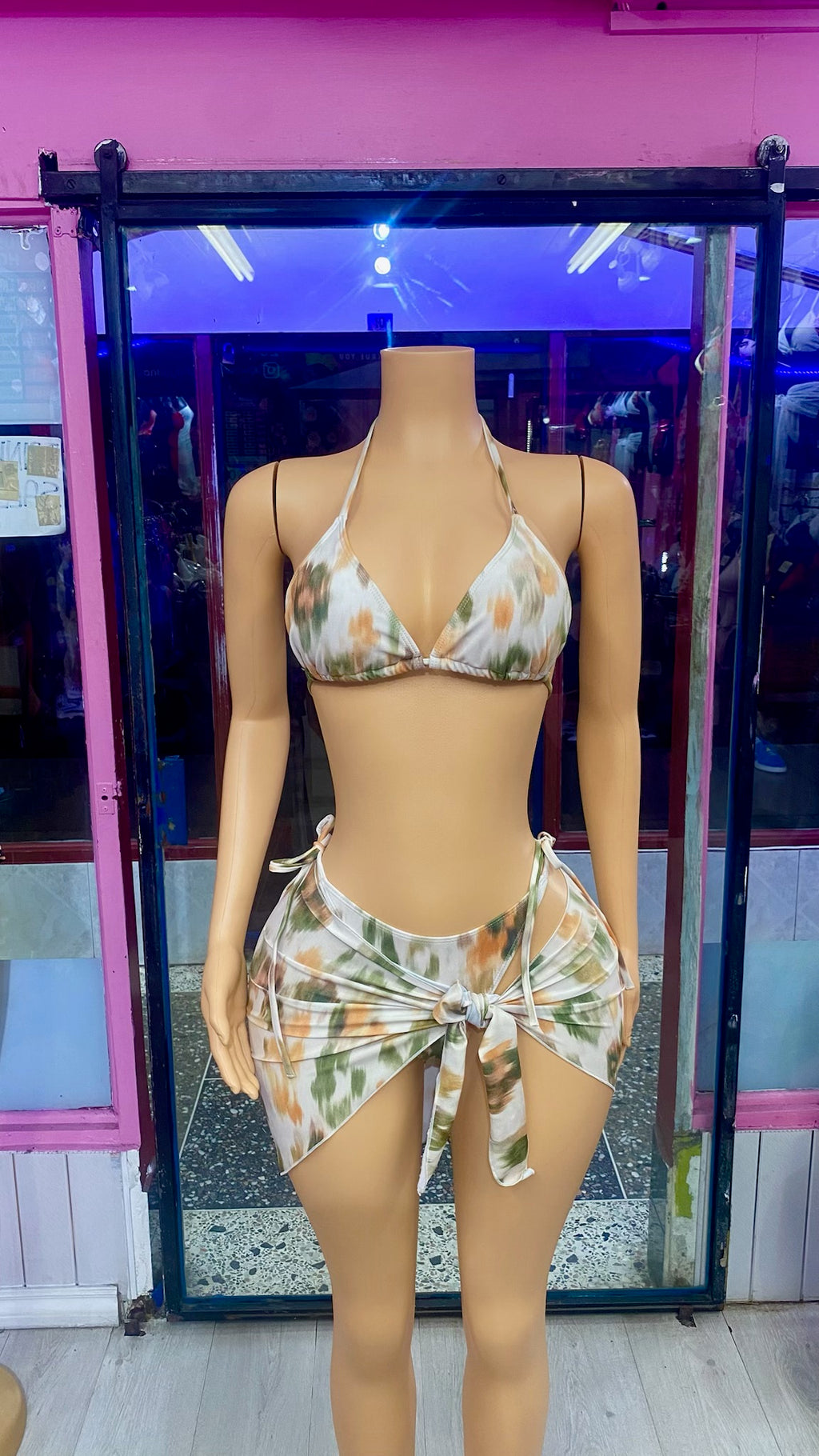 Tie Dye 4 Piece Swimwear