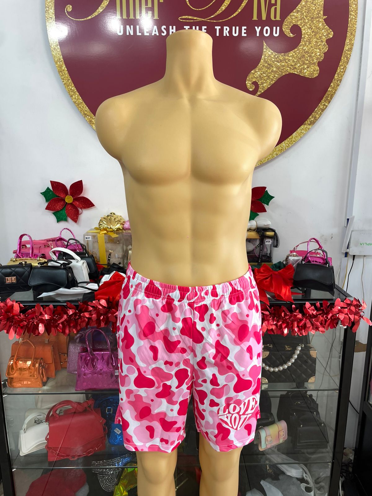 Pink Men’s Swimtrunks