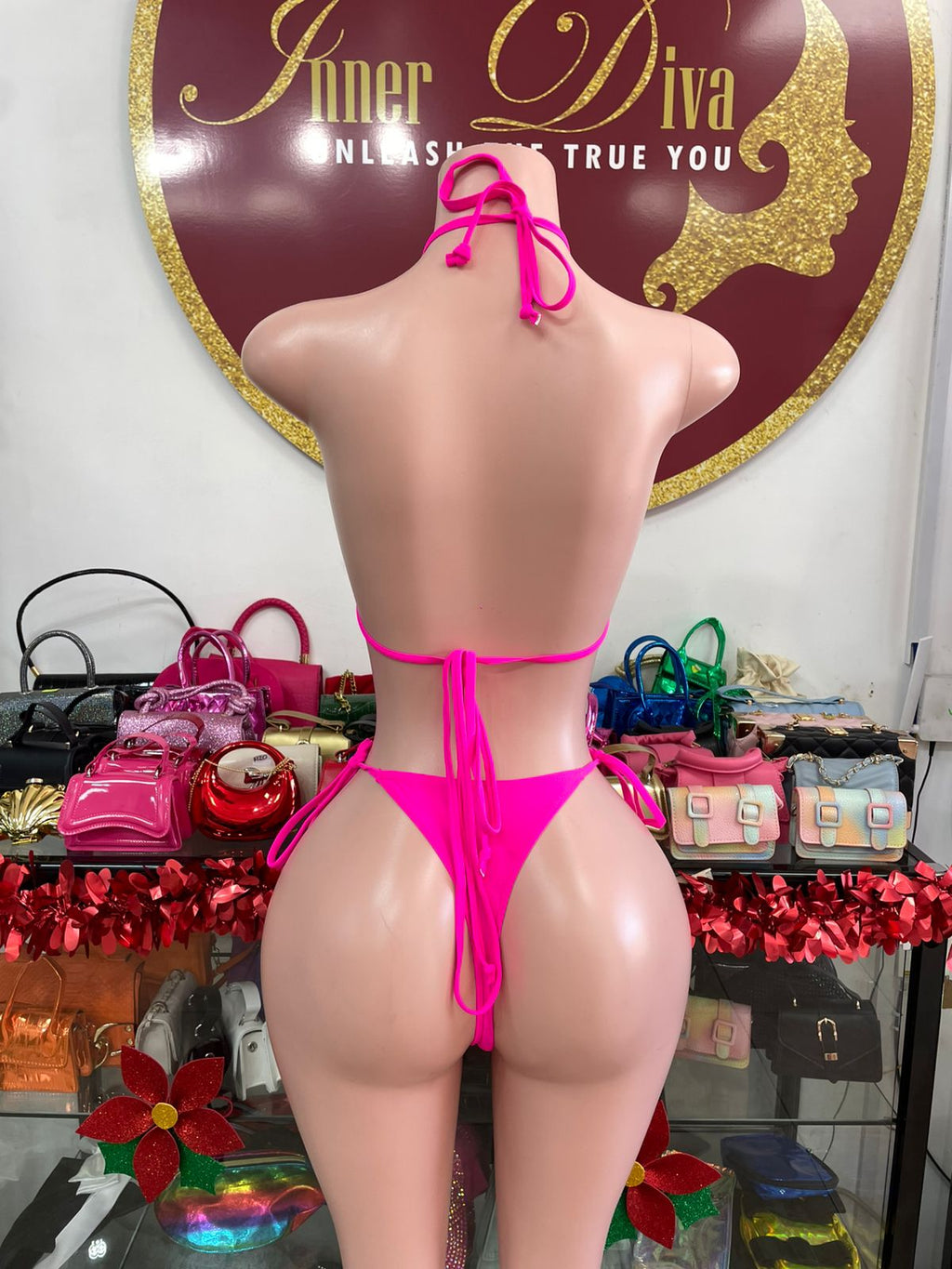 Colourful 3pc Swimsuit