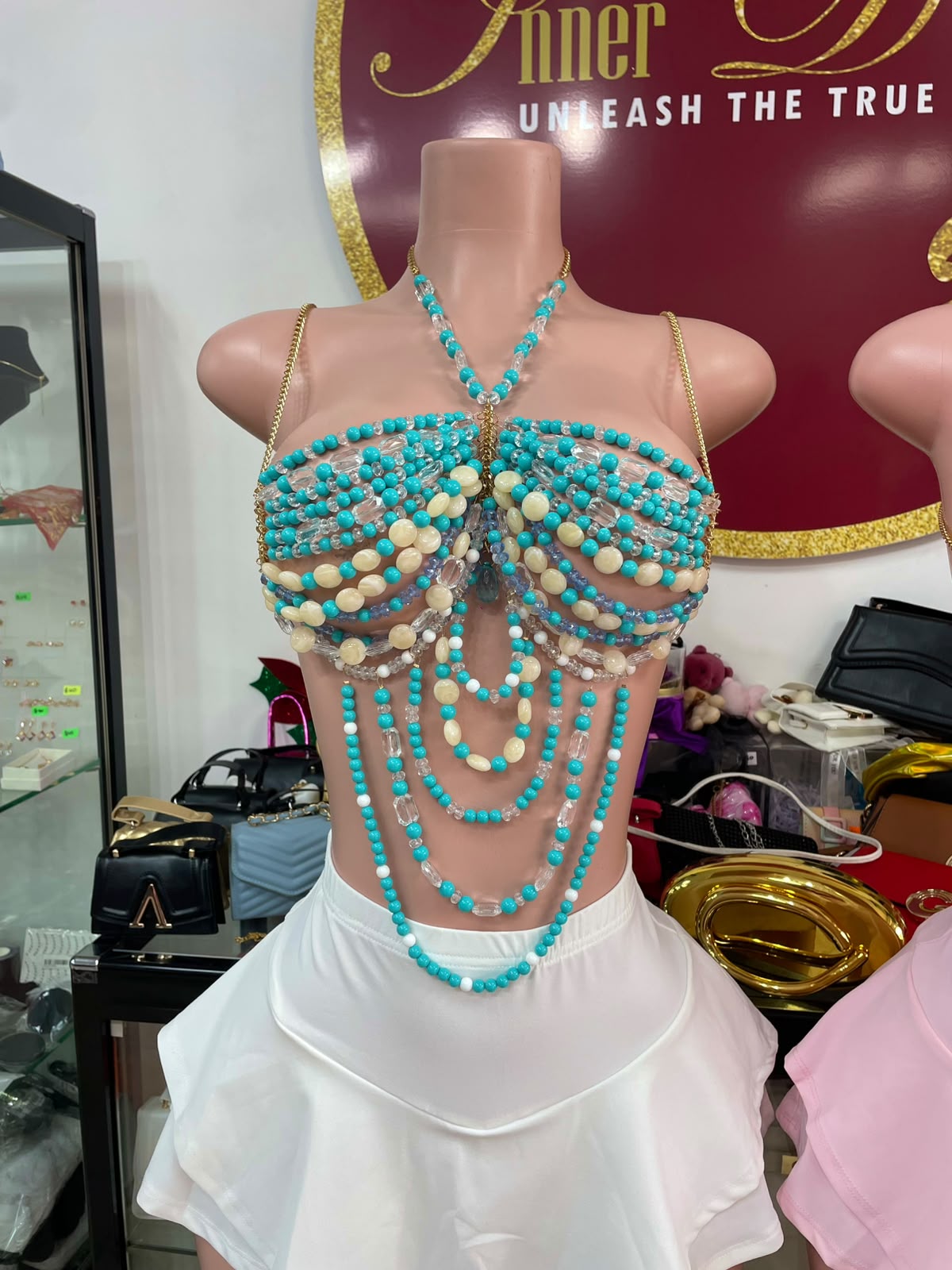 Beaded Chain Top
