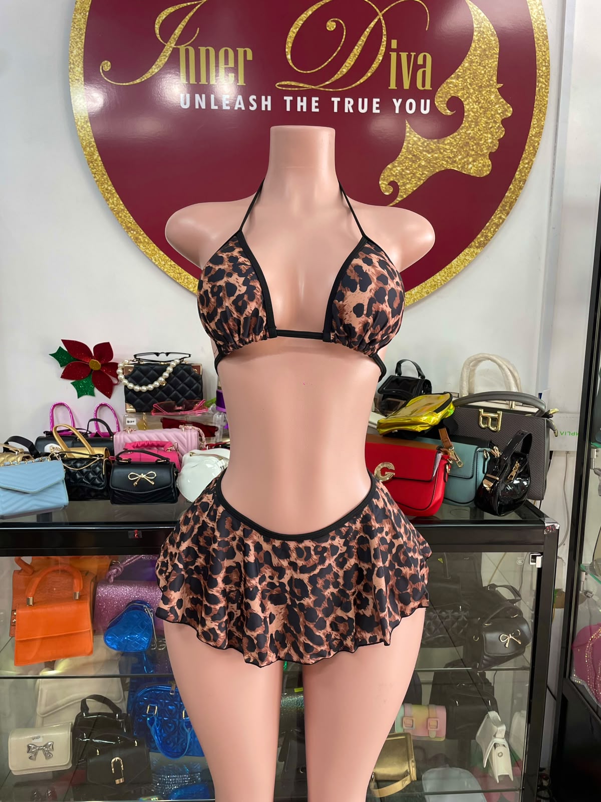 Leopard 2pc Bikini