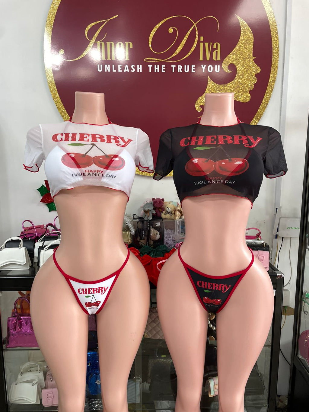 Cherry 3pc Swim