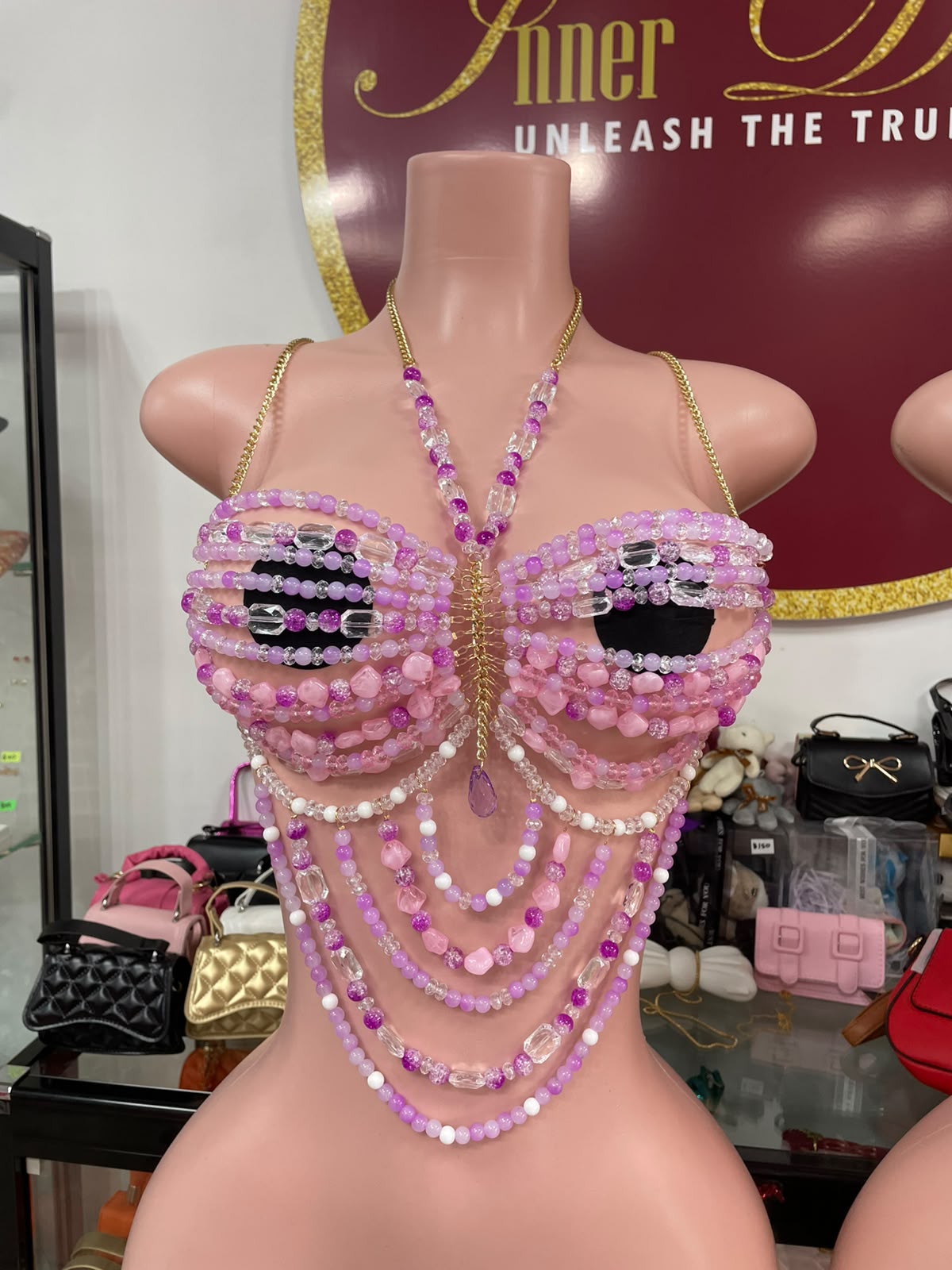 Beaded Chain Top