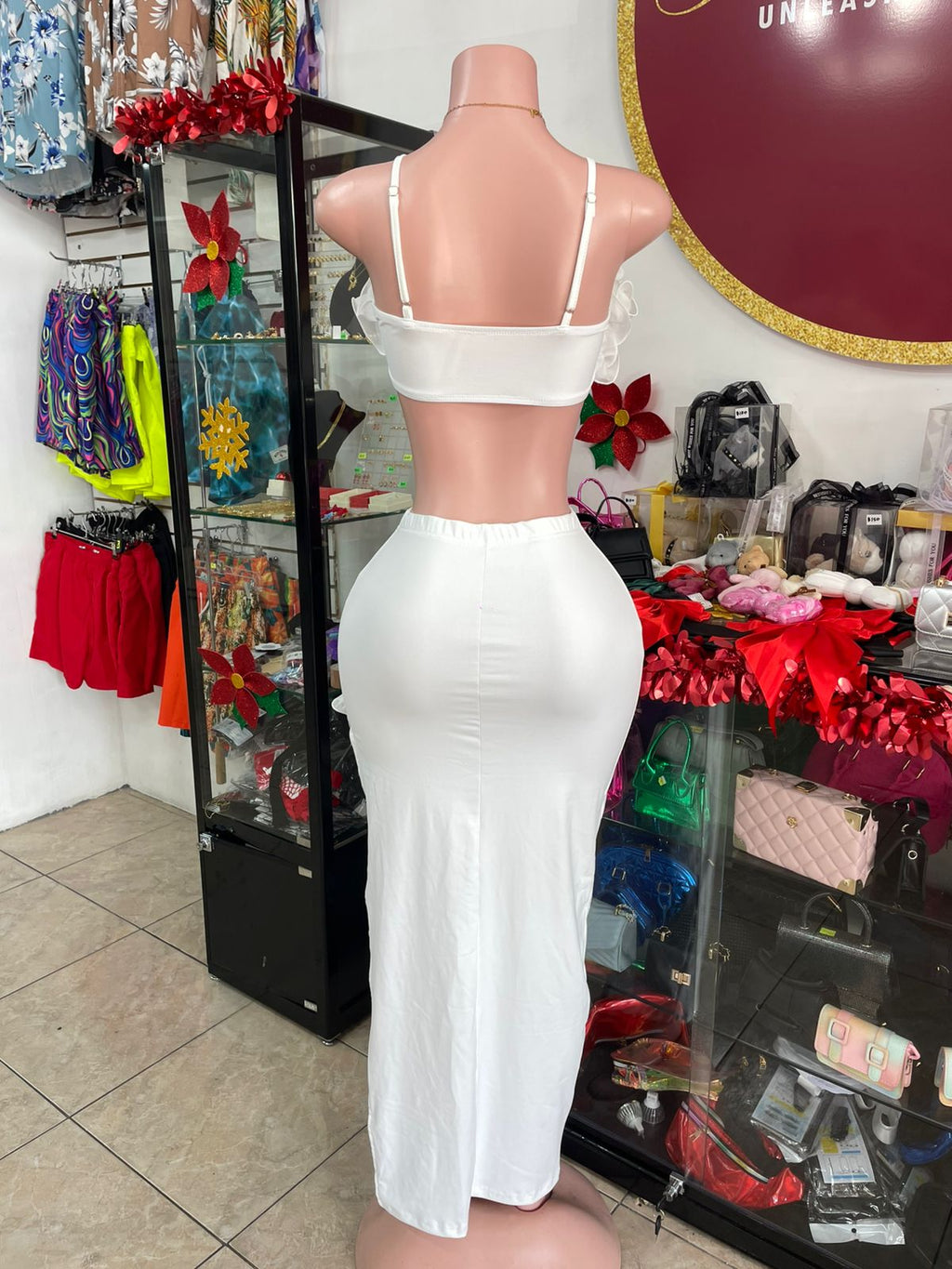 White Skirt Set