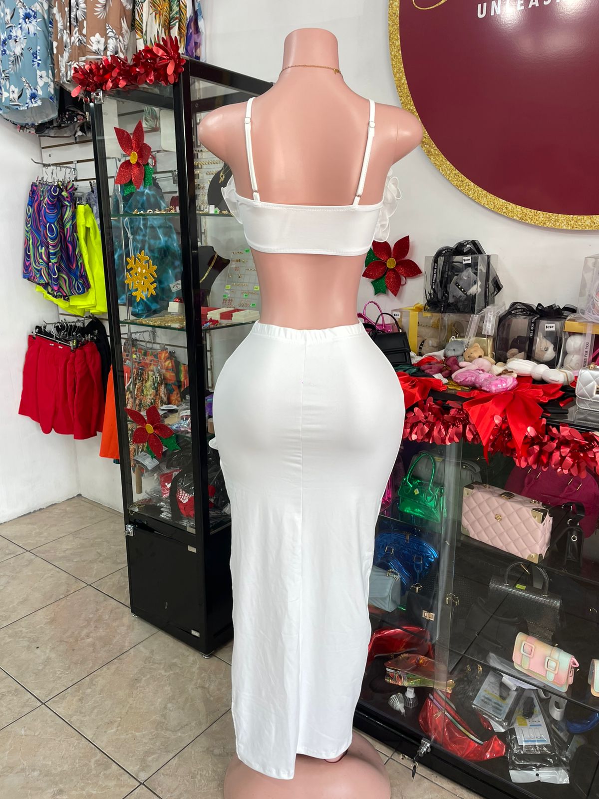 White Skirt Set