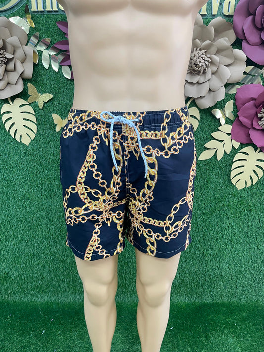 Chain Swim Trunks