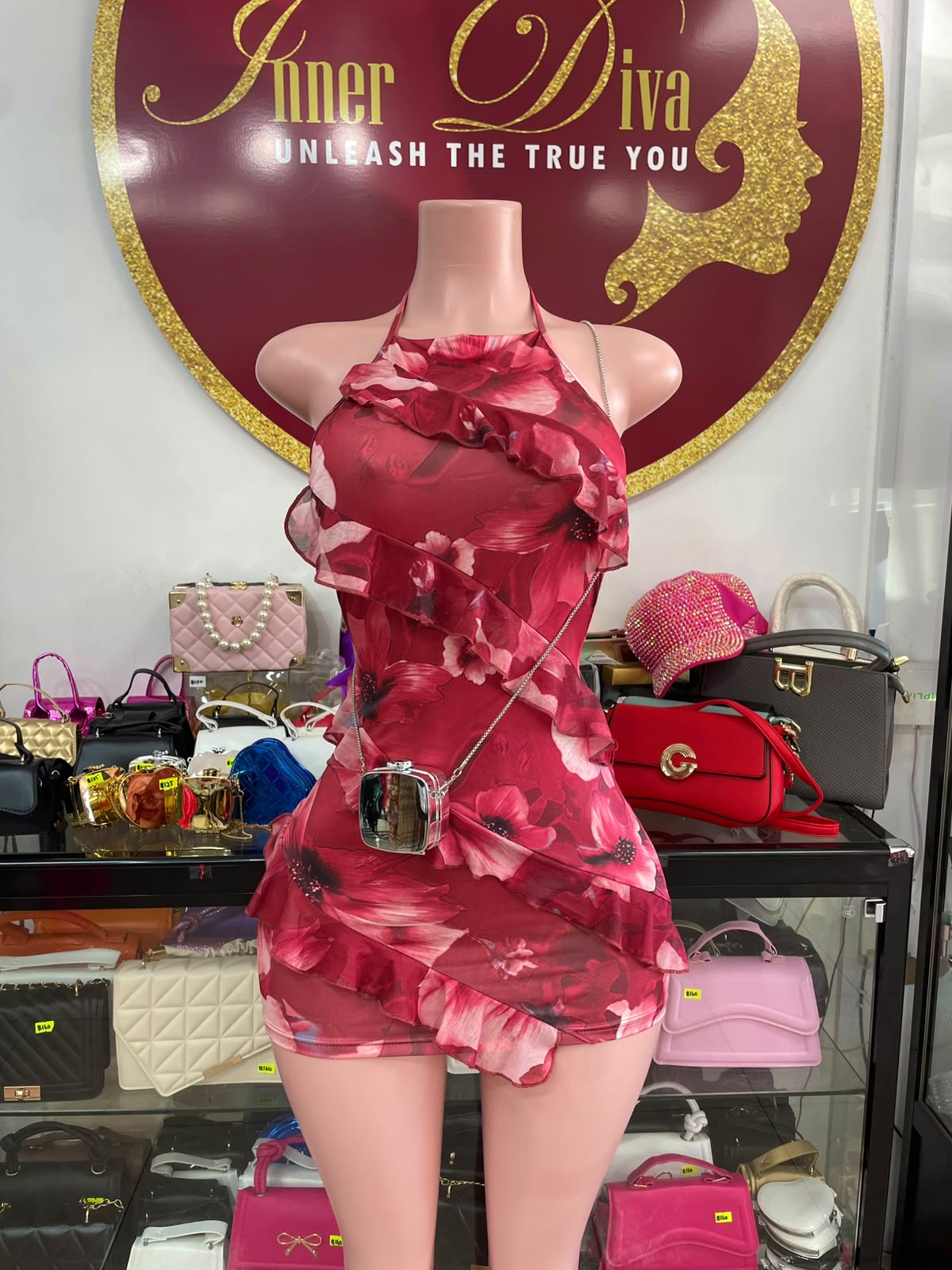 Floral Frill Dress