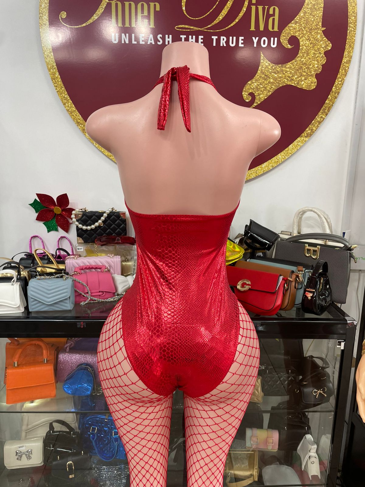 Red Monokini