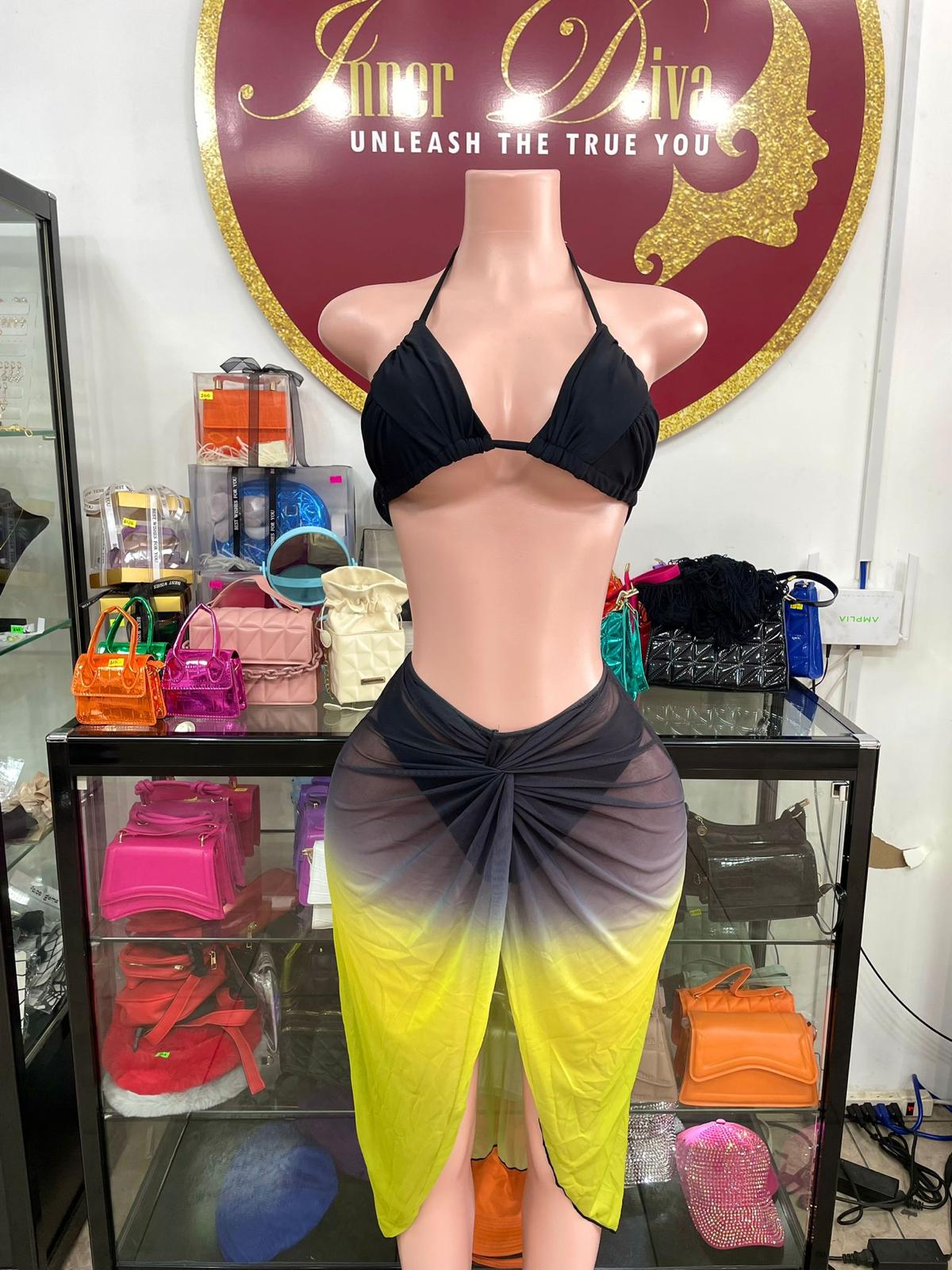 Kasey 3 Piece Bikini Set