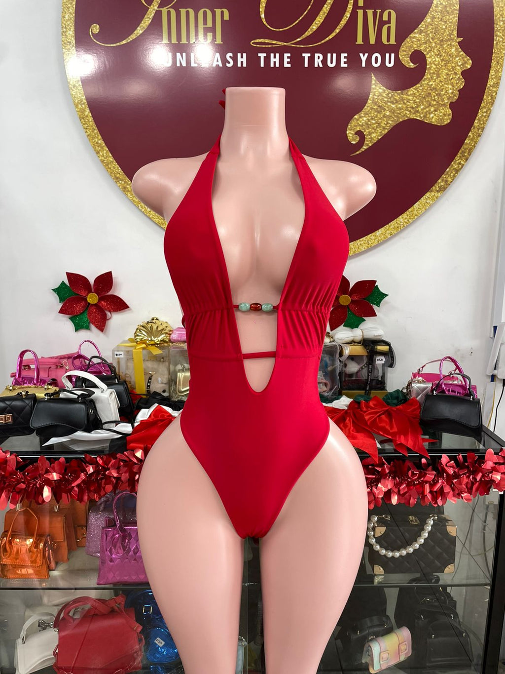 Red Monokini