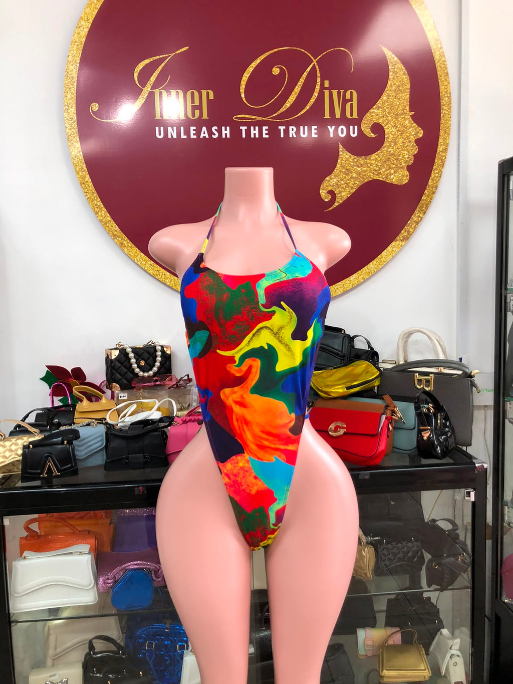 Roxy Multicolor Monokini