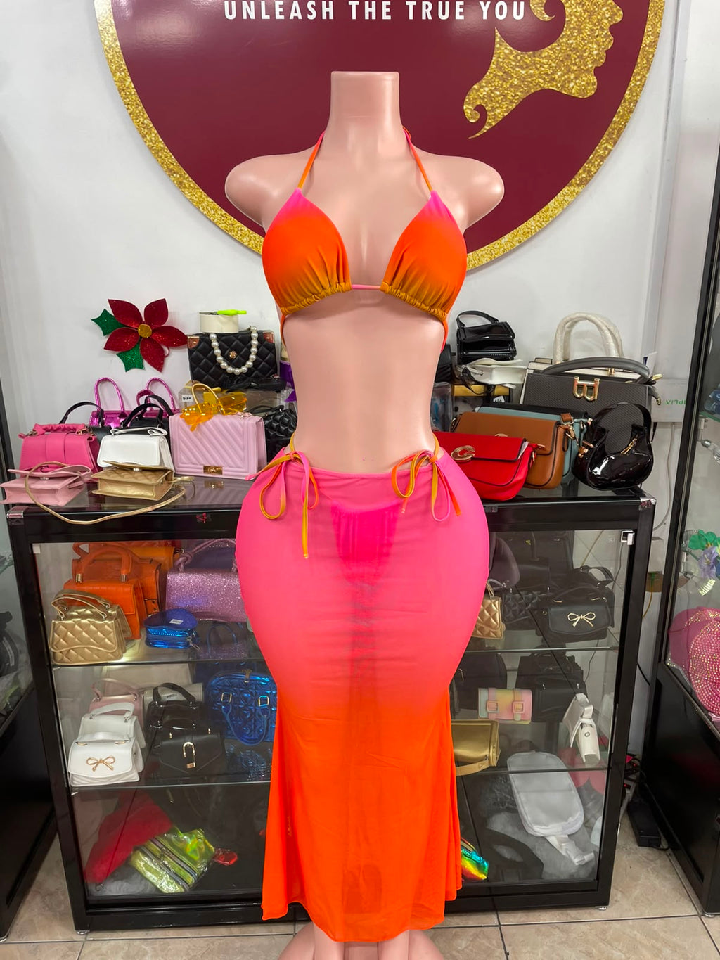 Sunset Long 3pc Swimsuit