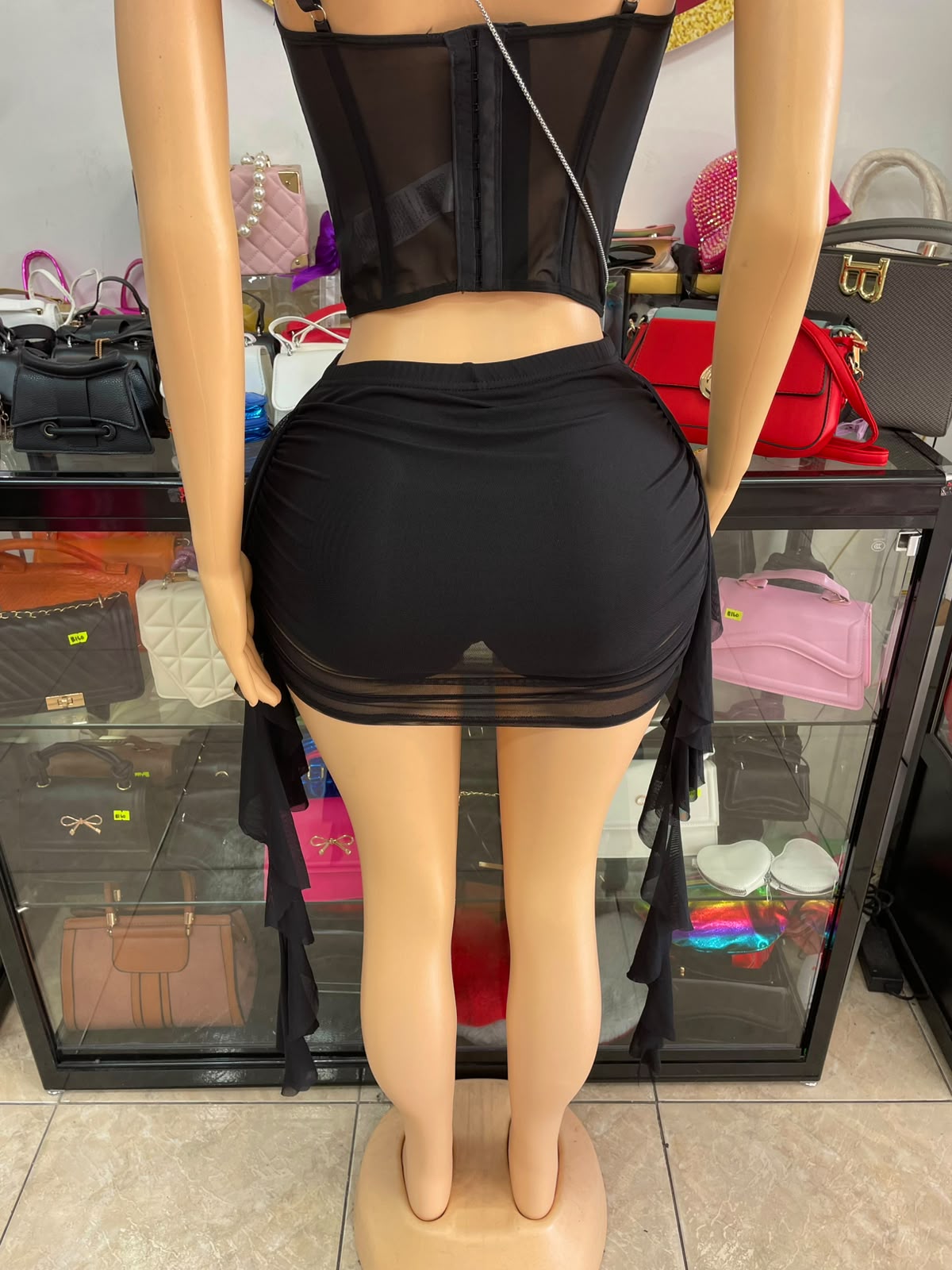 Black Skort