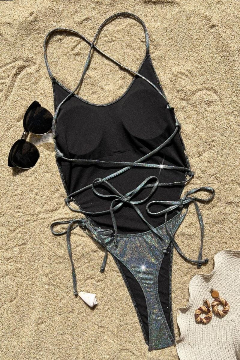 Silver Monokini