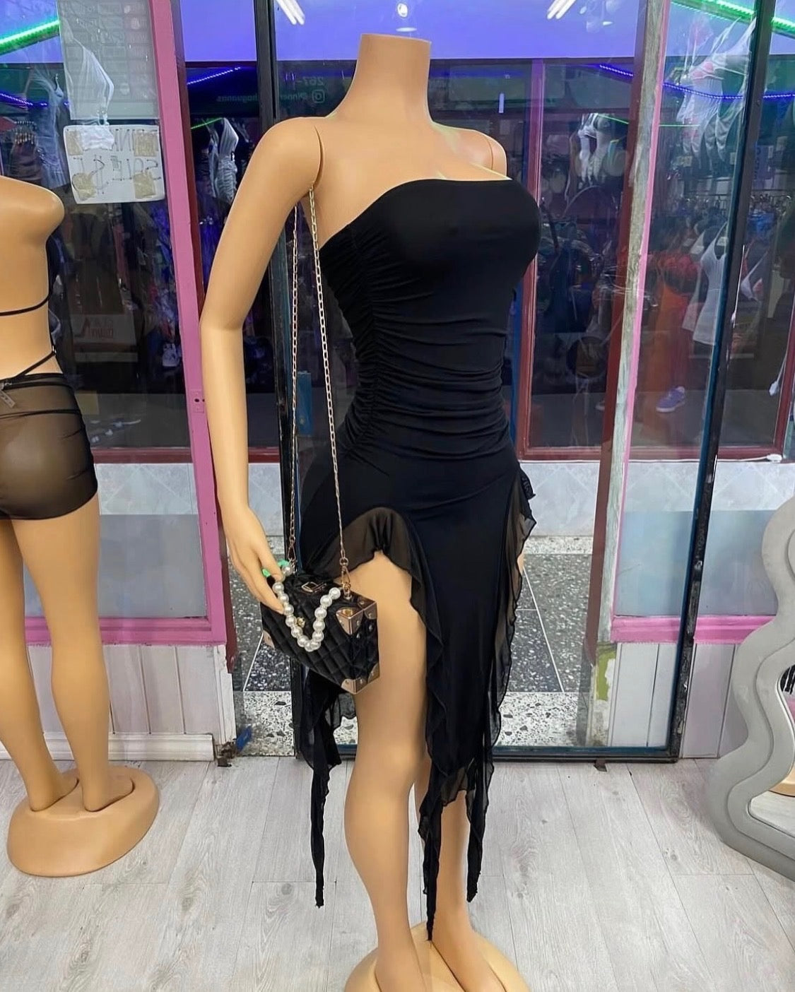 Tube Ruffle Dress