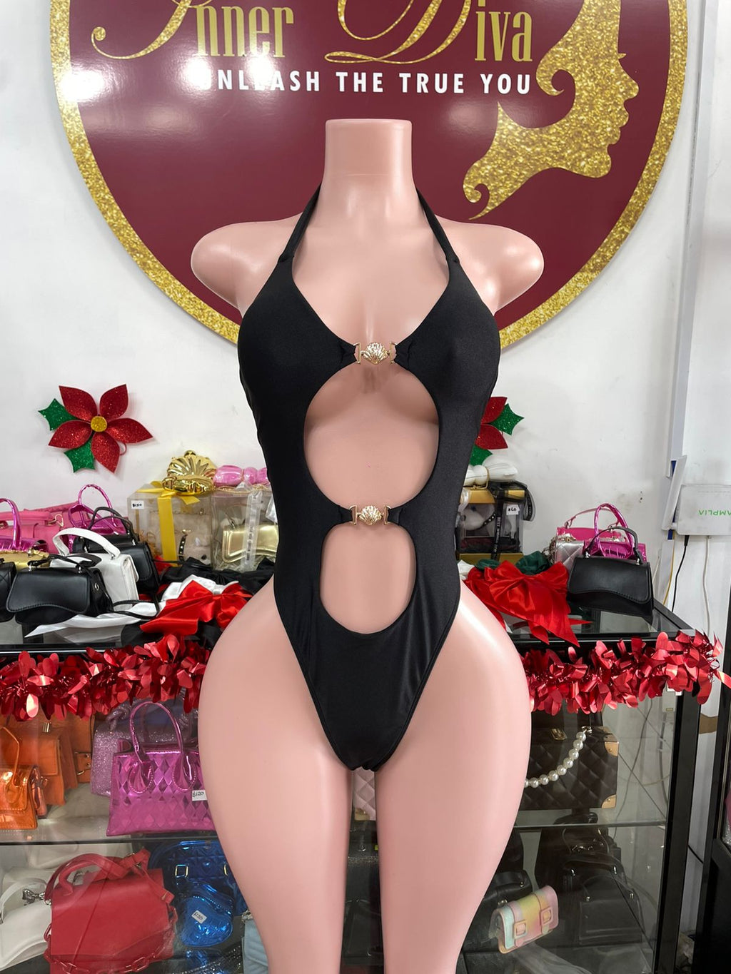 Black Monokini
