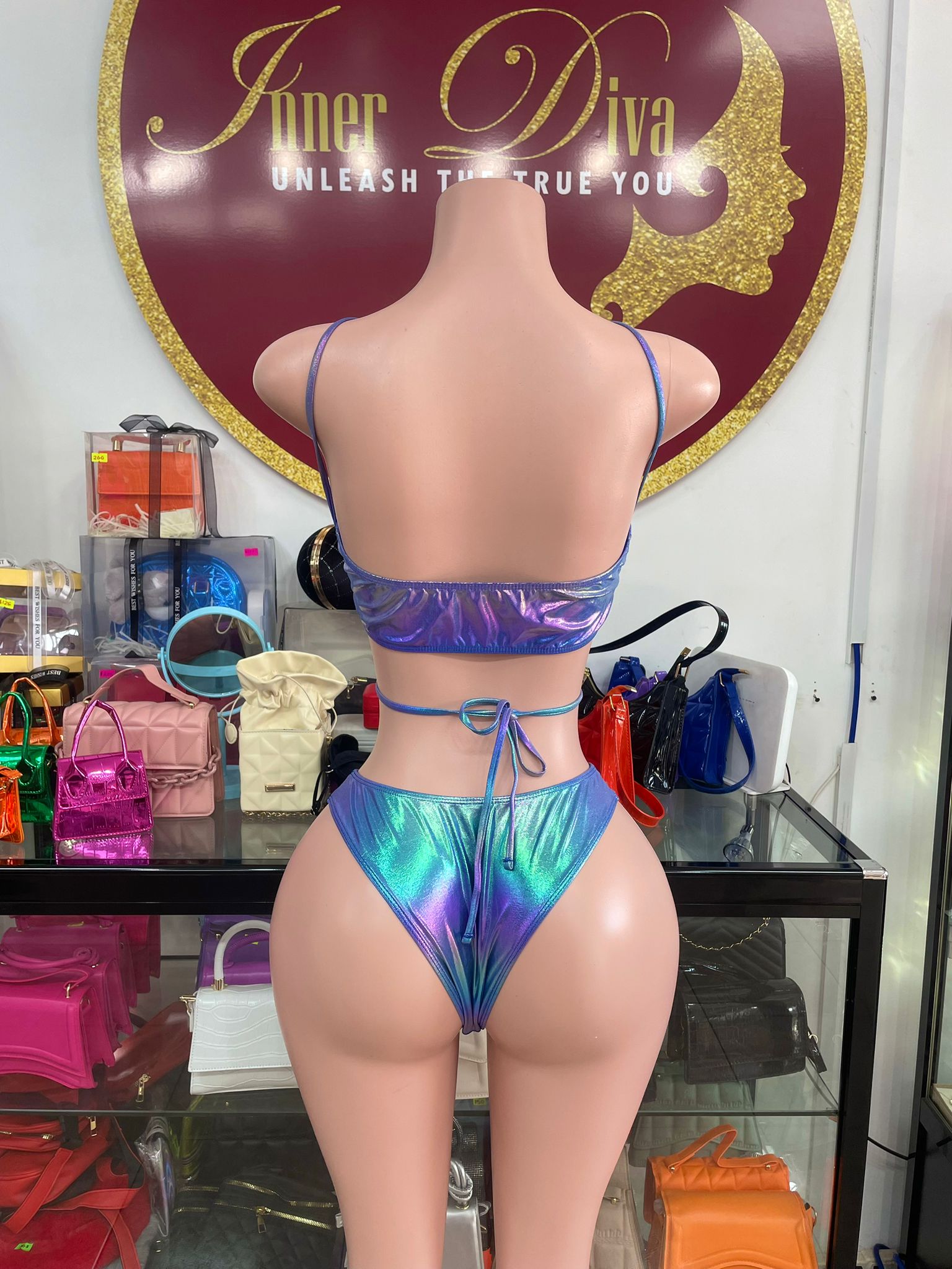 Sadie Metallic Bikini