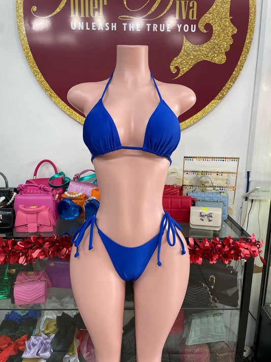 Blue 3pc Swimsuit