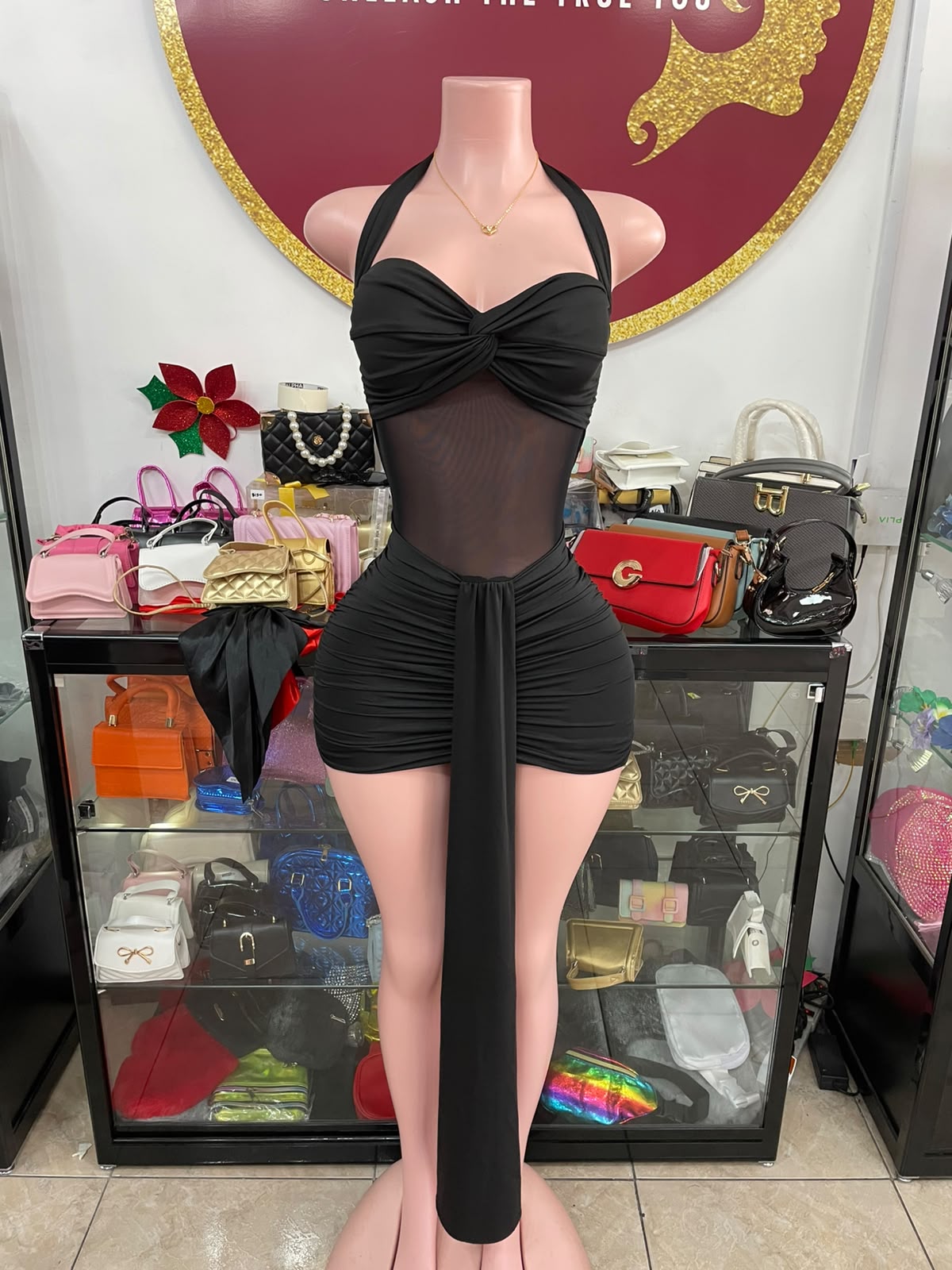 Hayley Halter Dress