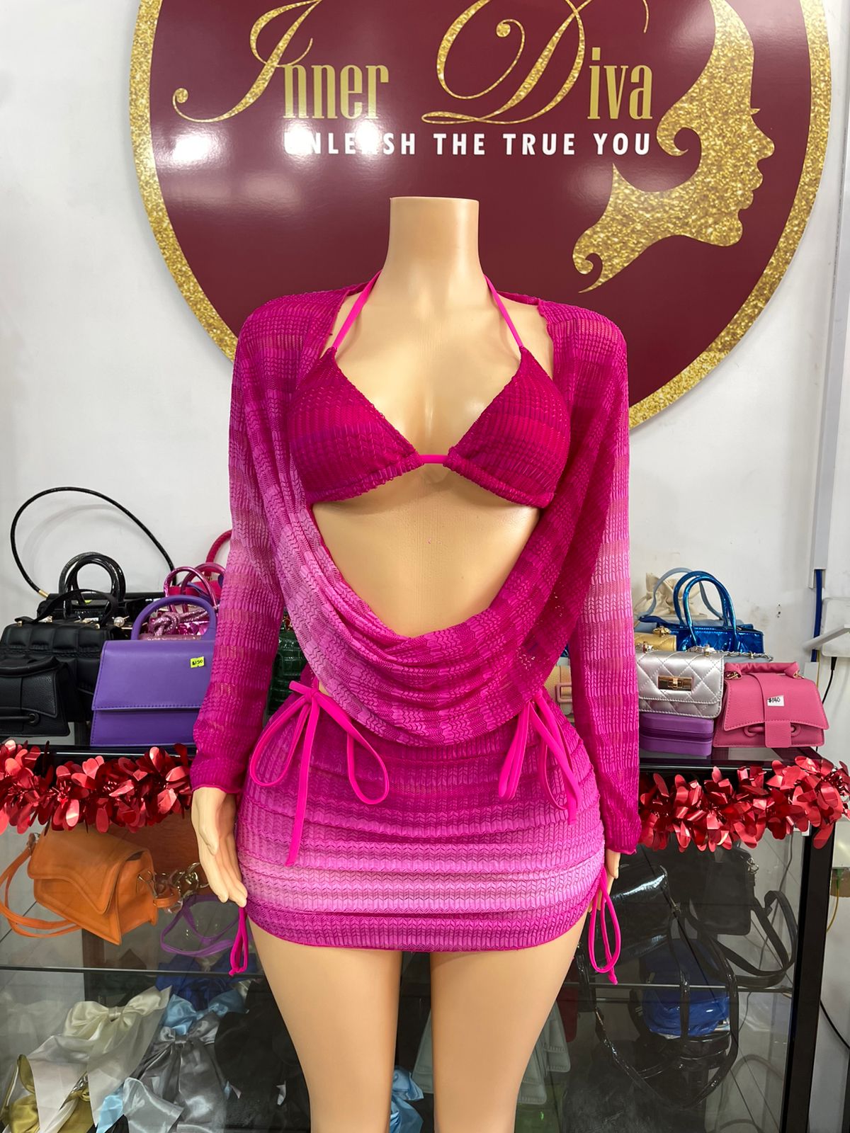 Paris 4 Piece Swimsuit