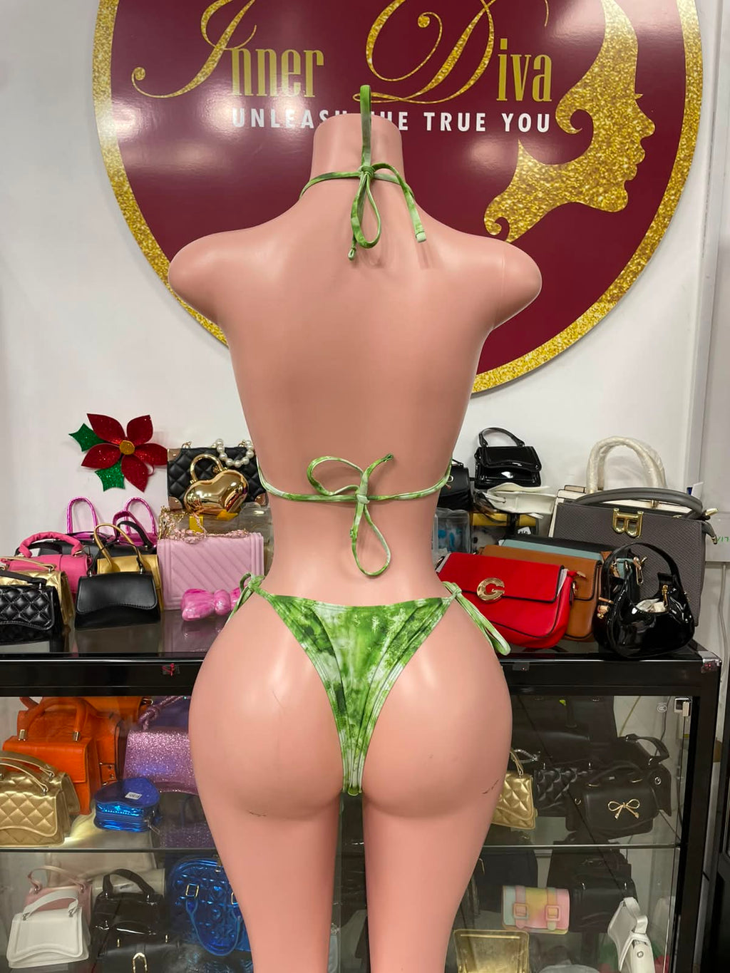 Green 3Pc Swim