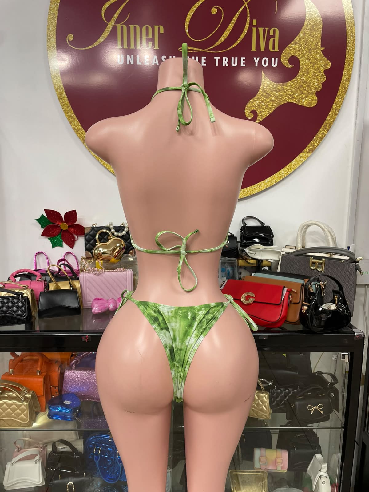 Green 3Pc Swim
