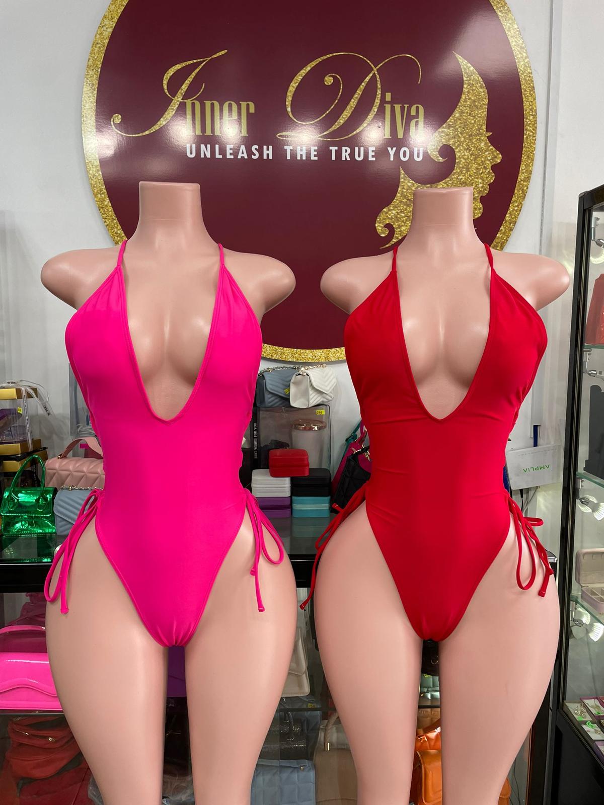 Deep V Monokini