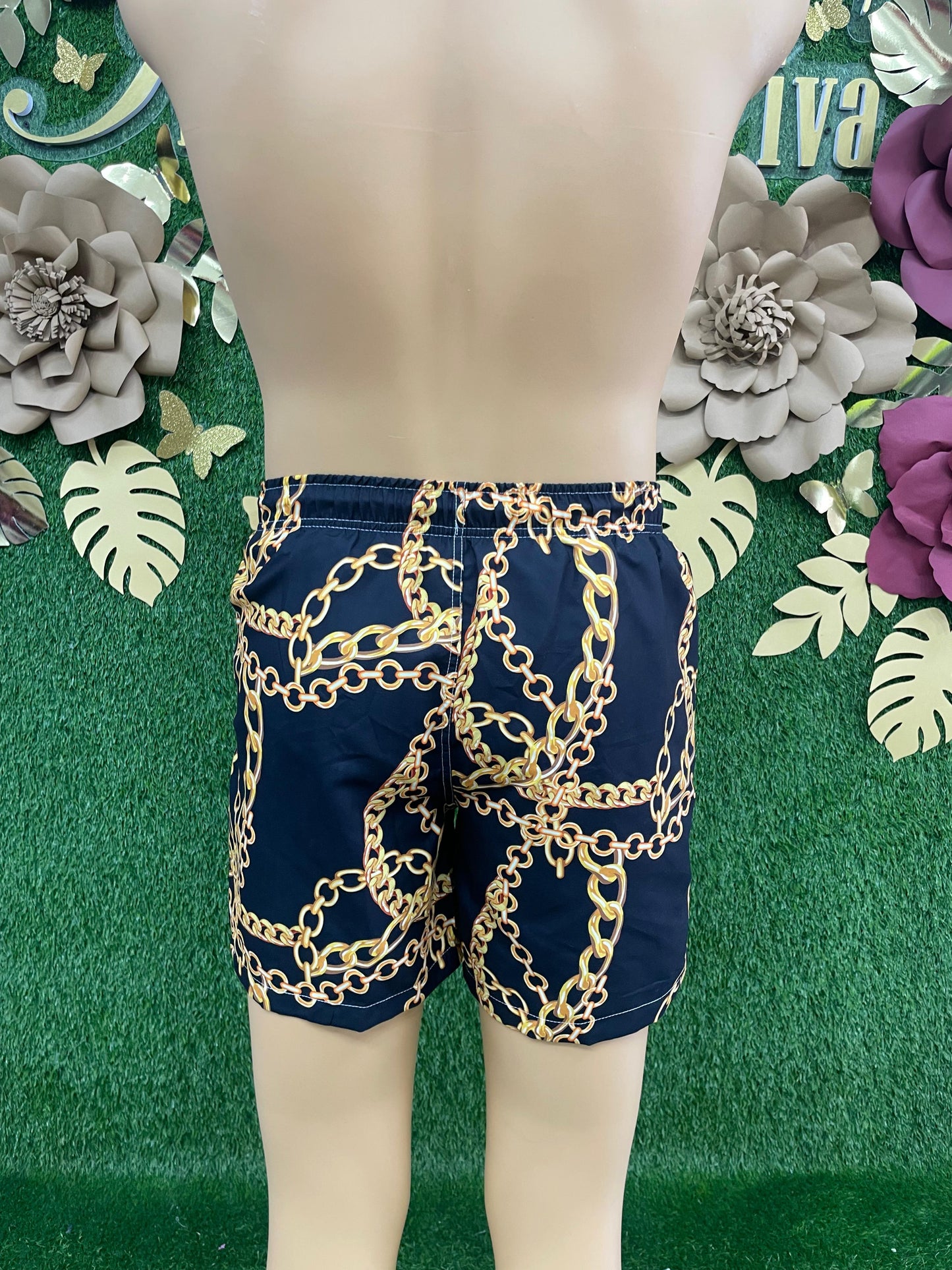 Chain Swim Trunks