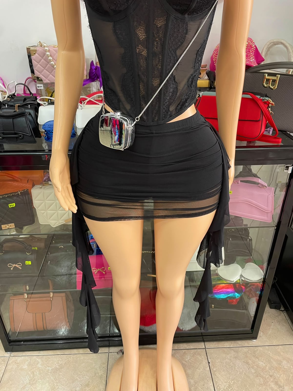 Black Skort