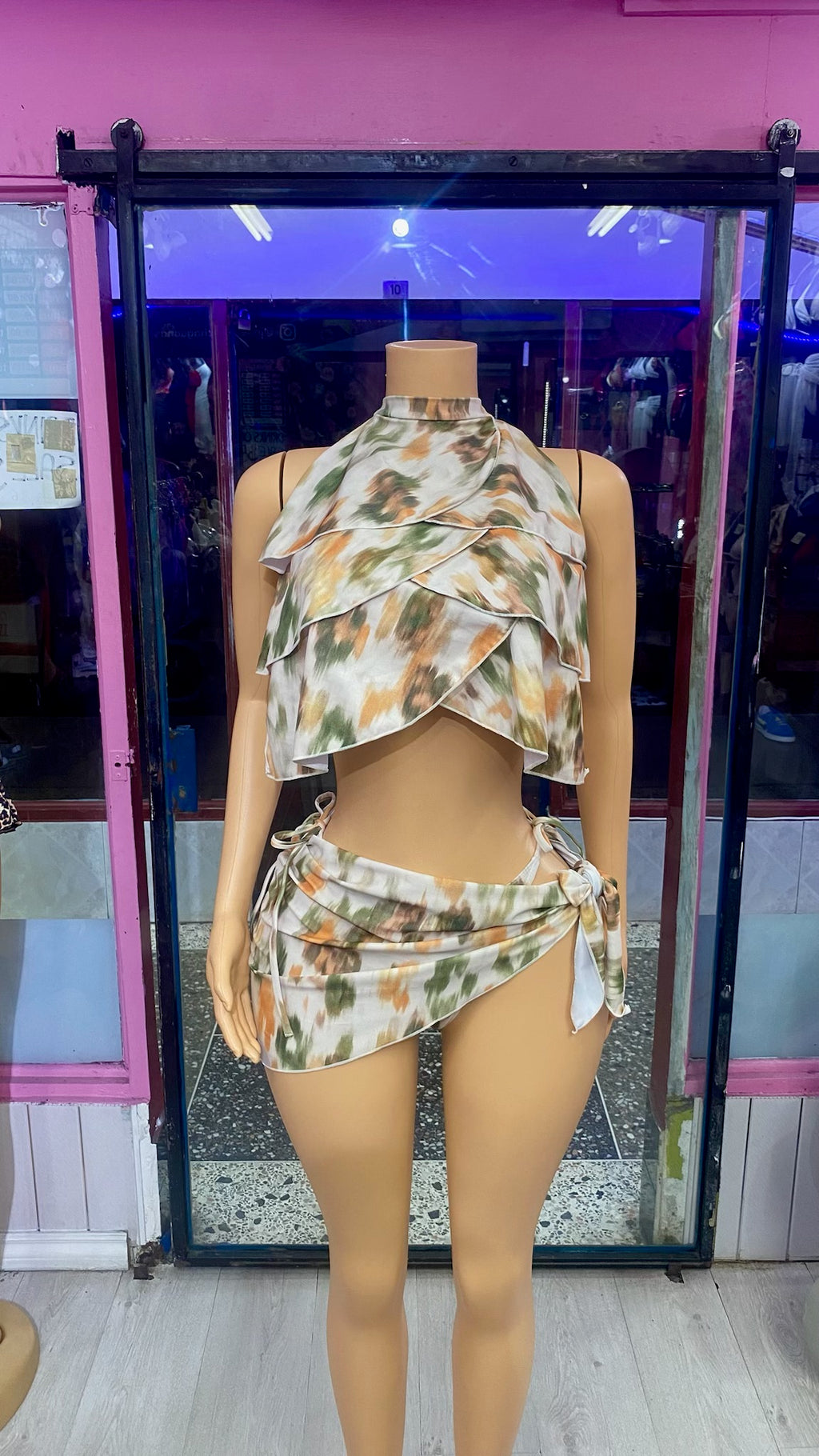 Tie Dye 4 Piece Swimwear