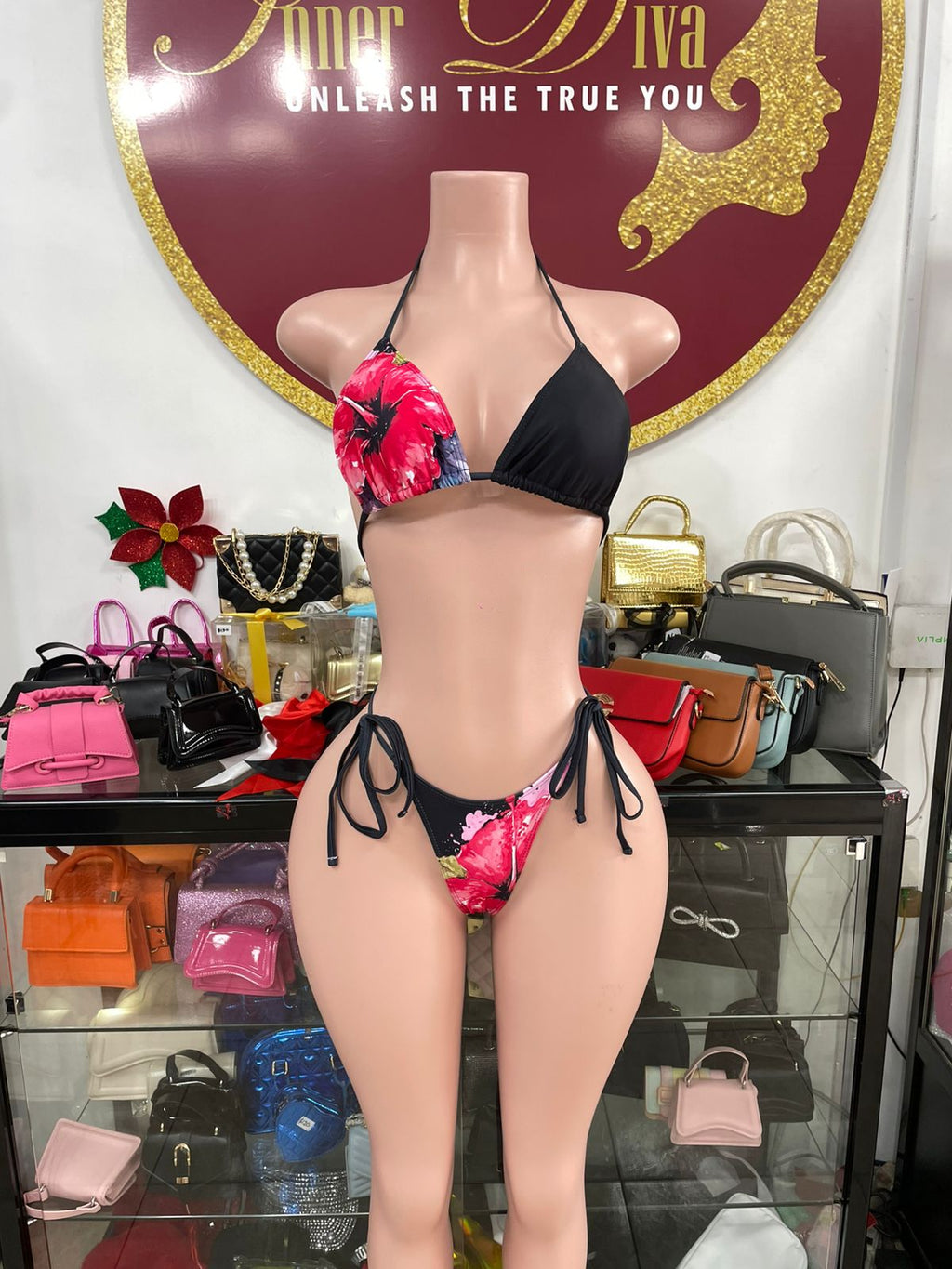 Black 3pc Swimsuit