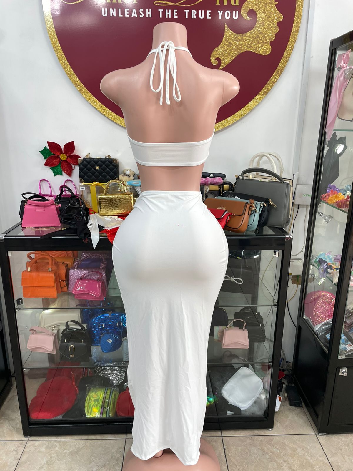 White Skirt Set