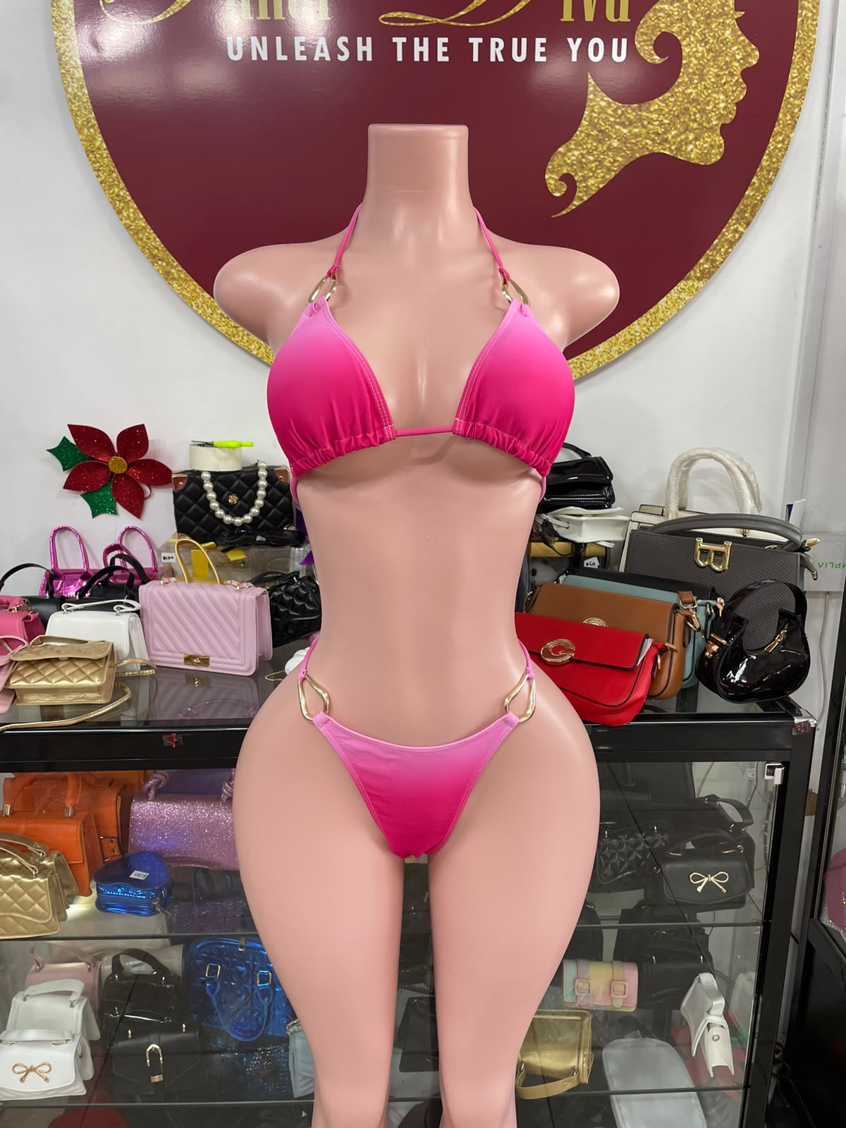 Ombré 3pc Swimsuit