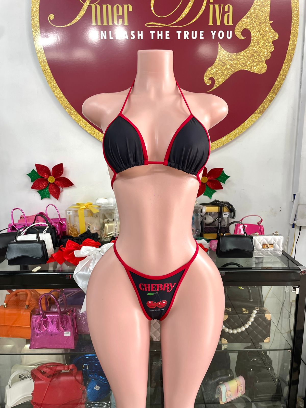 Cherry 3pc Swim