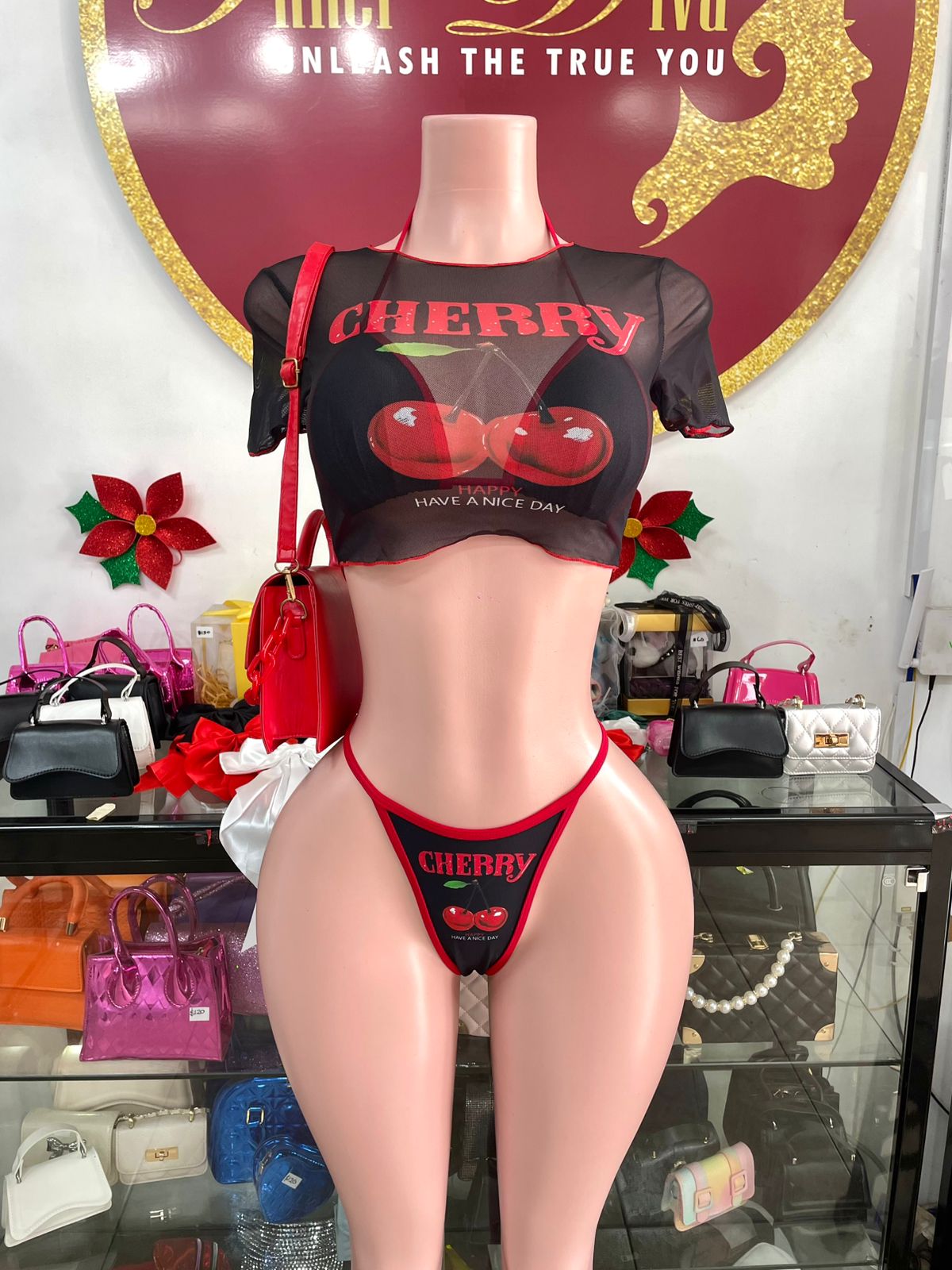 Cherry 3pc Swim