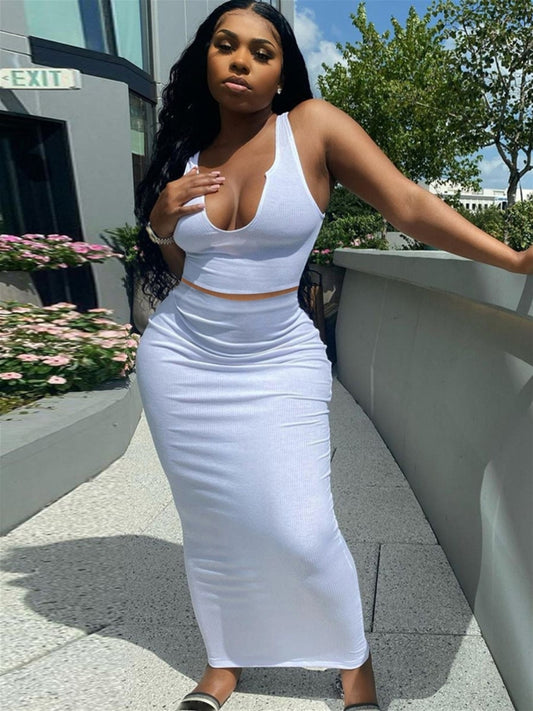 Maxi skirt set