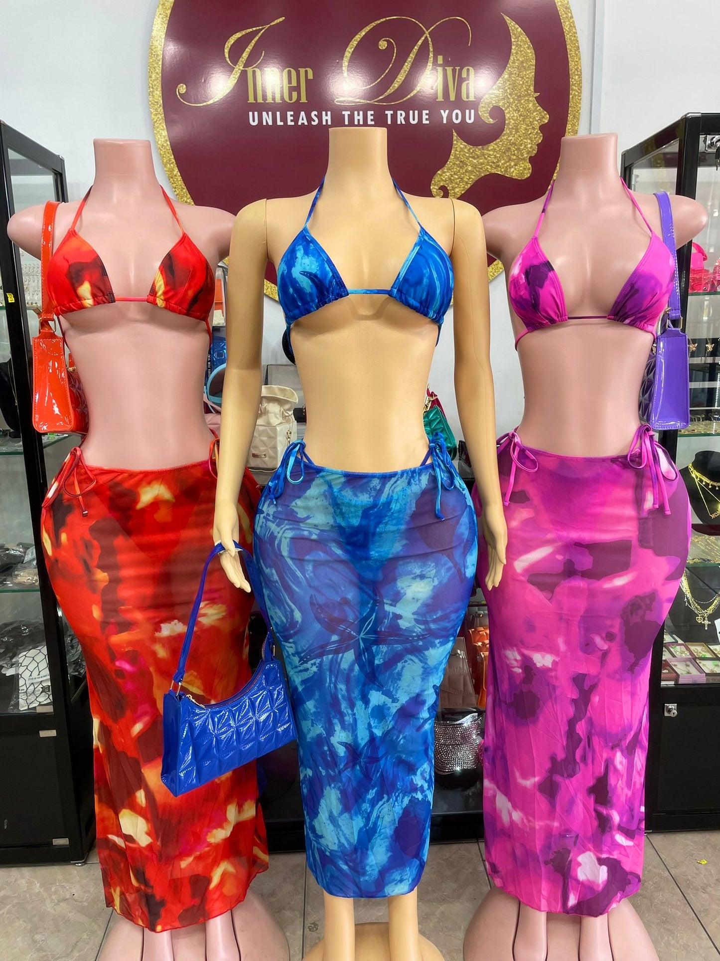 Marina 3 Piece Bikini Set