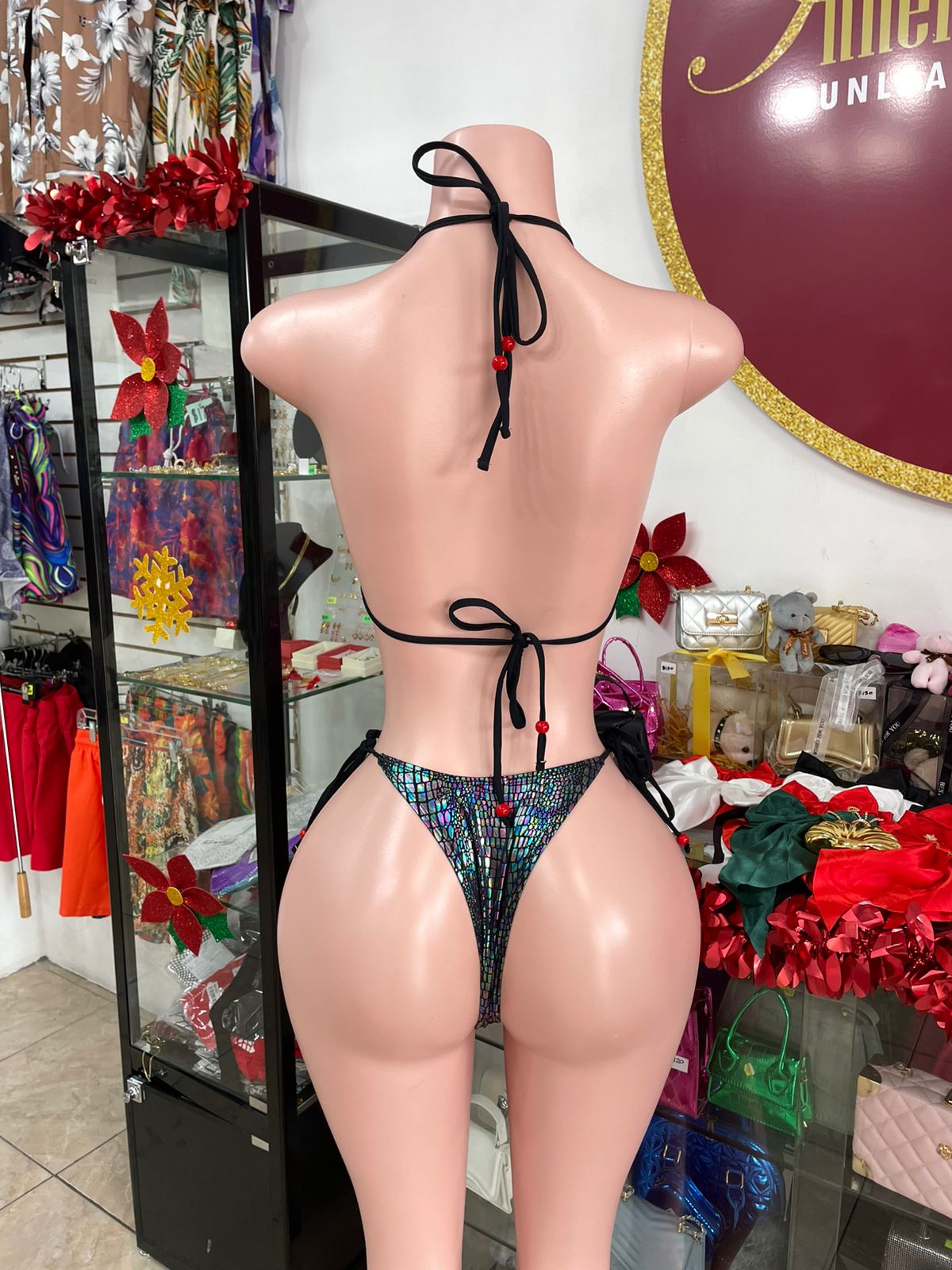 Snake Holographic Bikini