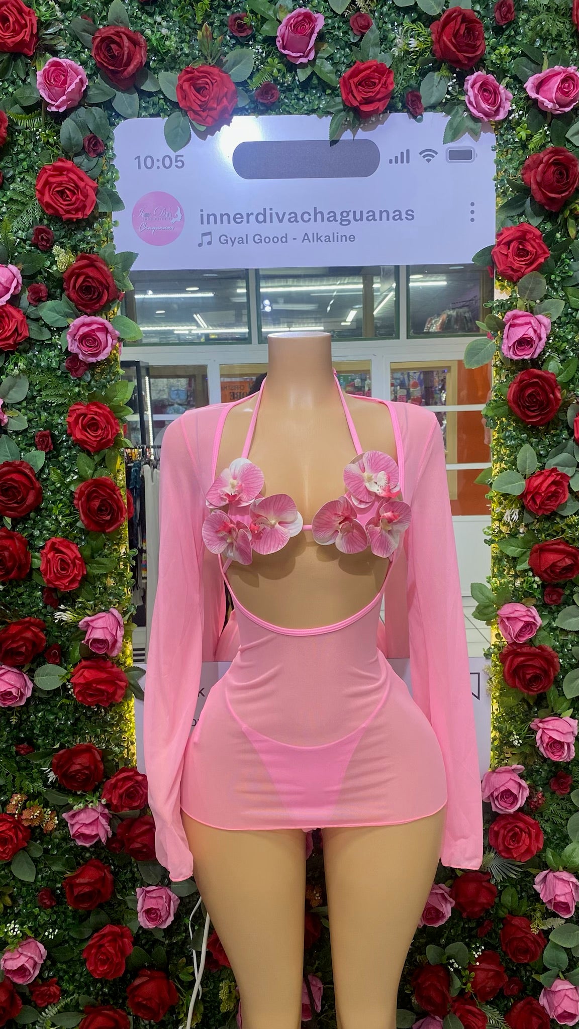 Floral 3pc Swimwear