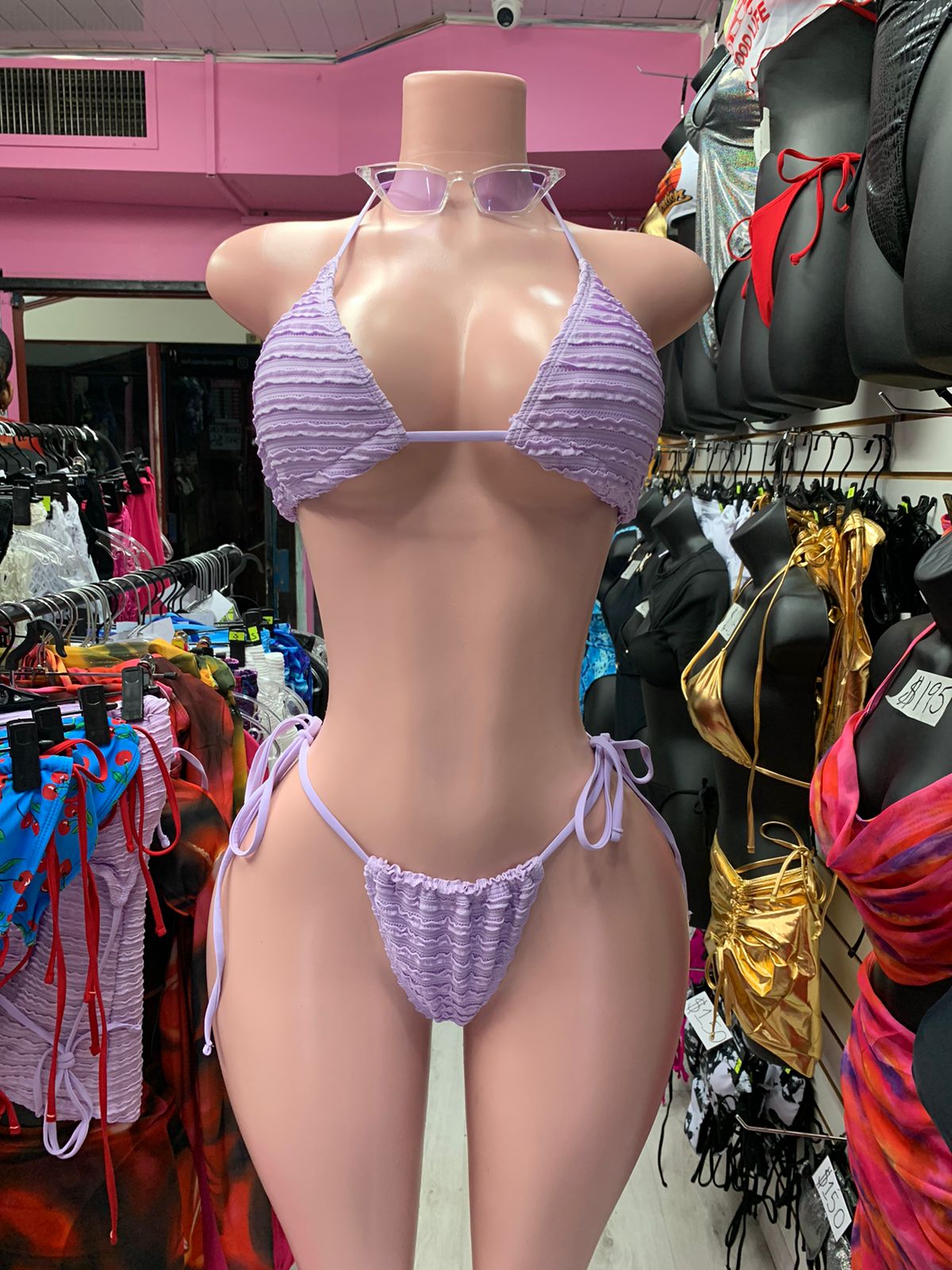 Purple 3pc Swimsuit