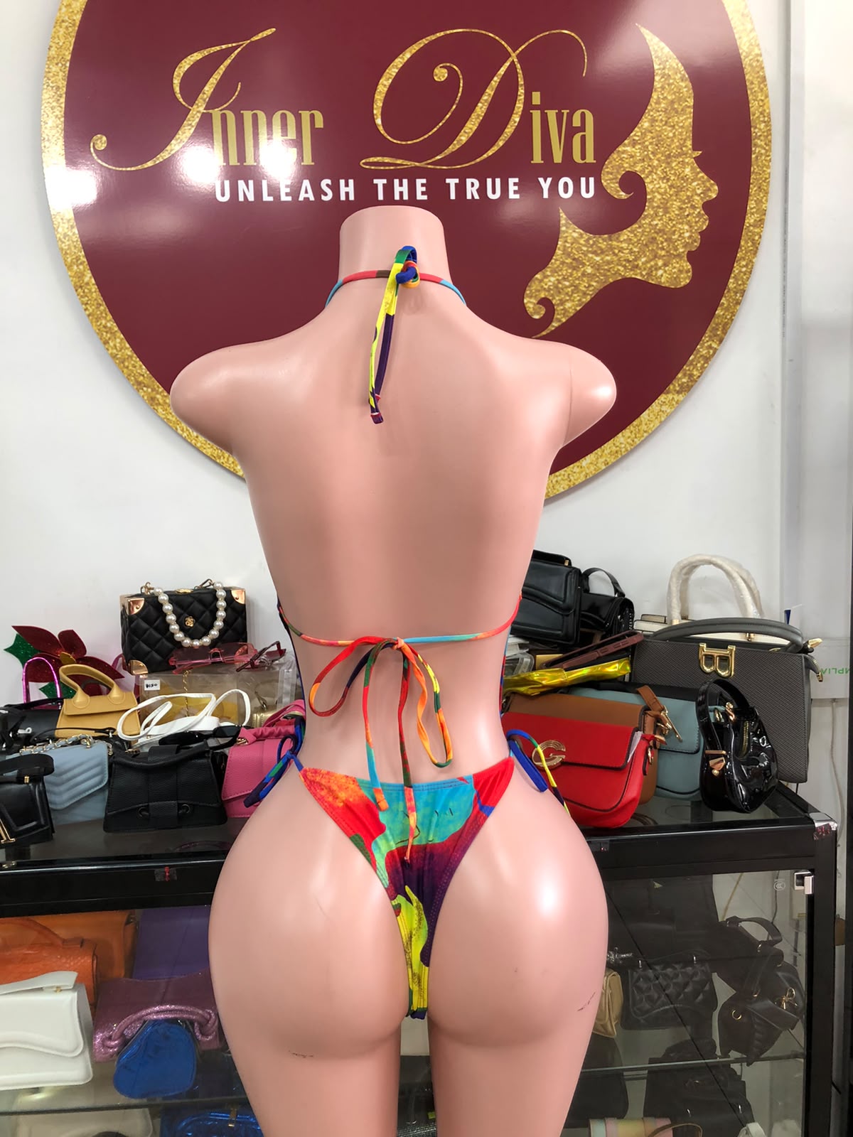 Roxy Multicolor Monokini