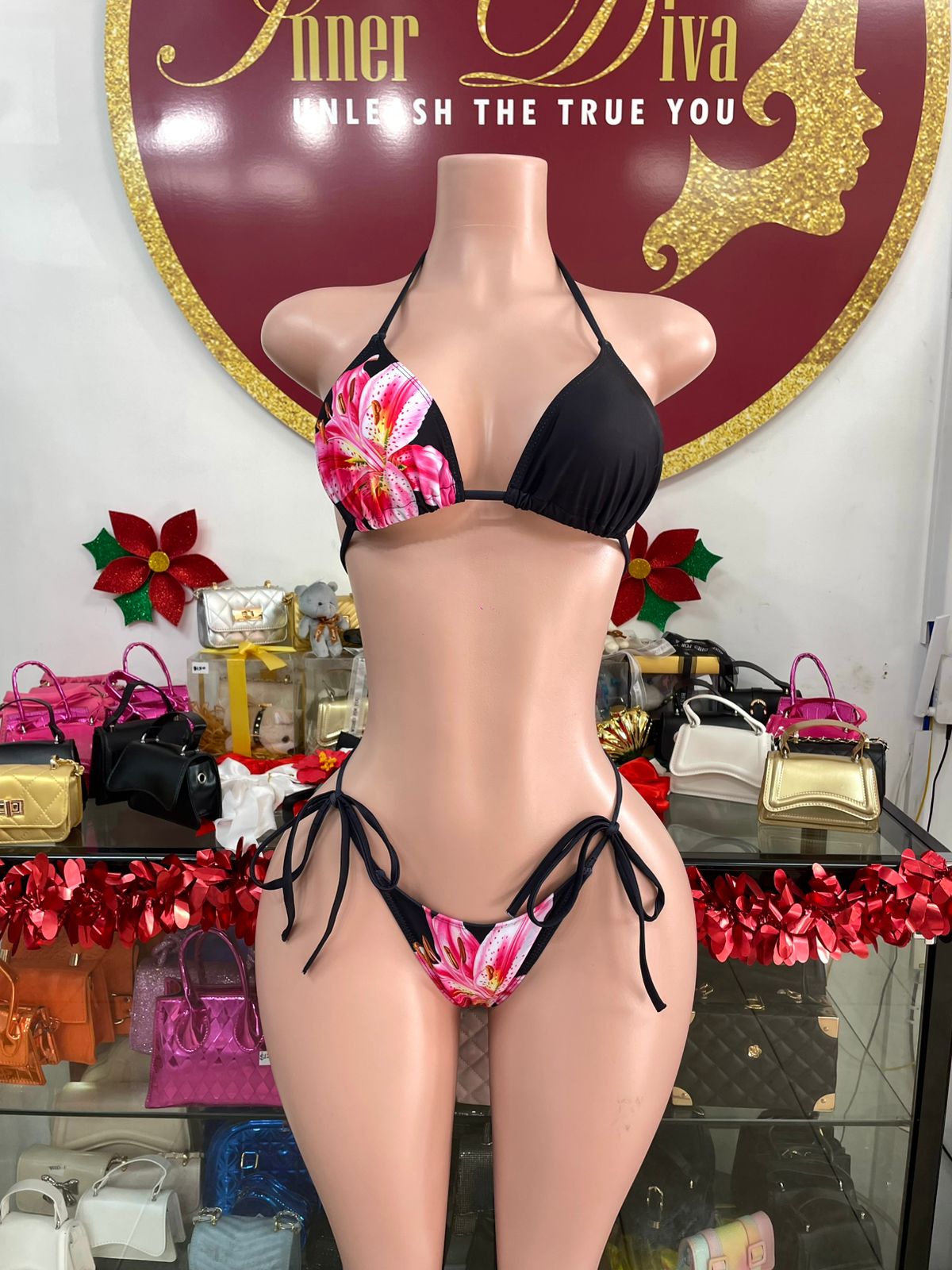 Hibiscus 3pc Swimsuit