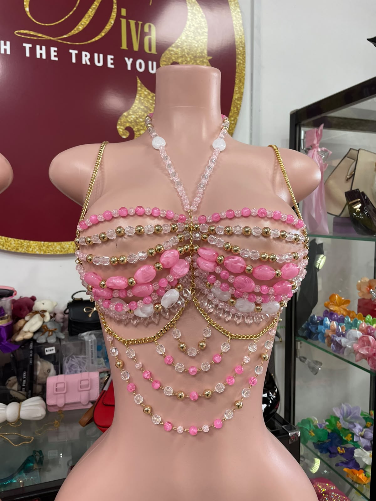Beaded Chain Top