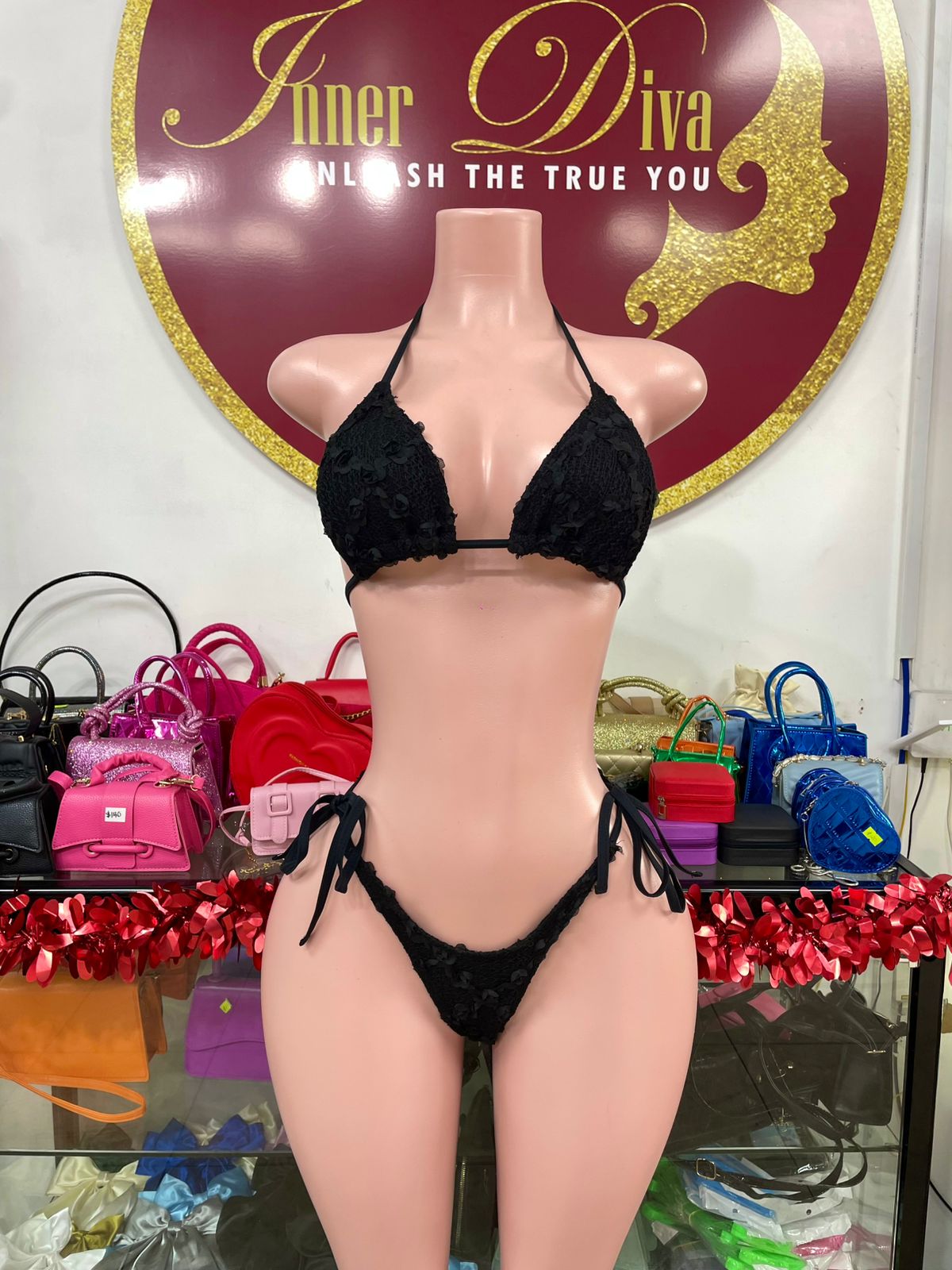 Flower 3 Piece Swimwear